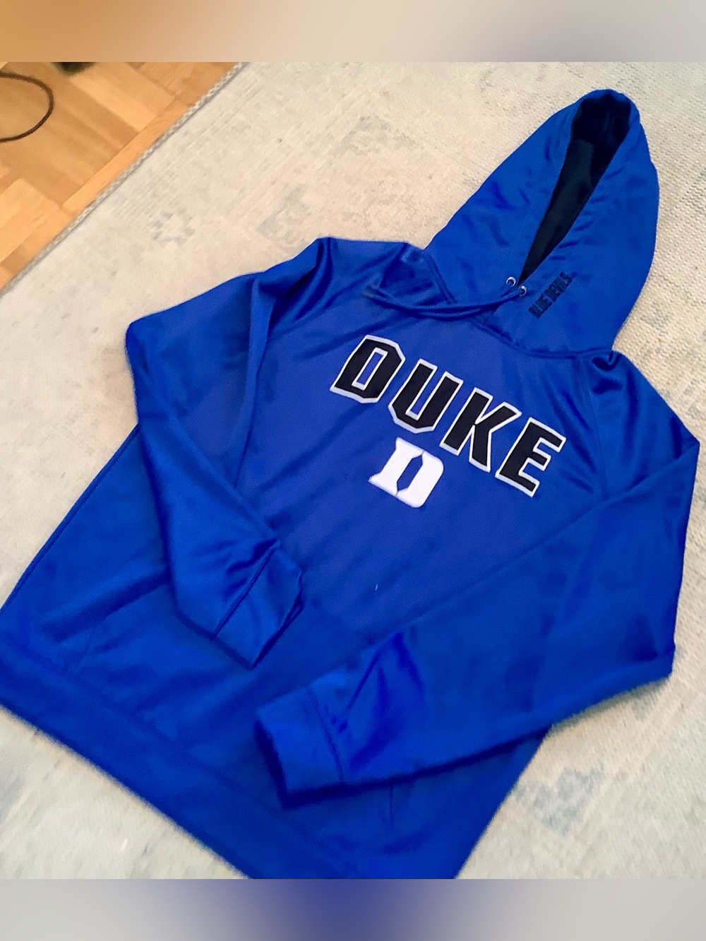Duke Blue Devils Colosseum Hoodie - Royal Blue - Embroidered Logo - NWOT